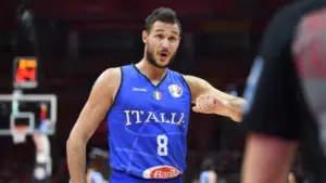 DANILO GALLINARI during China Basketball World Cup 2019 - Porto Rico Vs Italy Italy Basketball National Team Wuhan (Cina)^ Italy^ September 08 2019