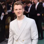 Patrick Gibson arriving for the "TOLKIEN" premiere at the Curzon Mayfair^ London. LONDON^ UK. April 29^ 2019