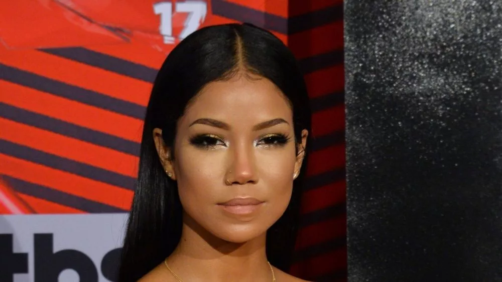 Jhene Aiko at the 2017 iHeartRadio Music Awards at The Forum^ Los Angeles. LOS ANGELES^ CA. March 05^ 2017