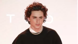 Timothée Chalamet attends the World Premiere of "Dune: Part Two" in Leicester Square in London^ England. London^ United Kingdom - February 15^ 2024