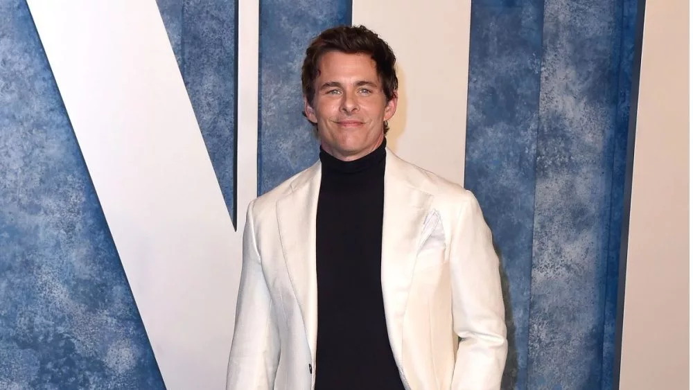 James Marsden at the 2023 Vanity Fair Oscar Party at the Wallis Annenberg Center for the Performing Arts on March 12^ 2023 in Beverly Hills^ CA