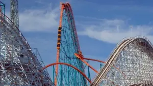 Goliath Roller Coaster Drop