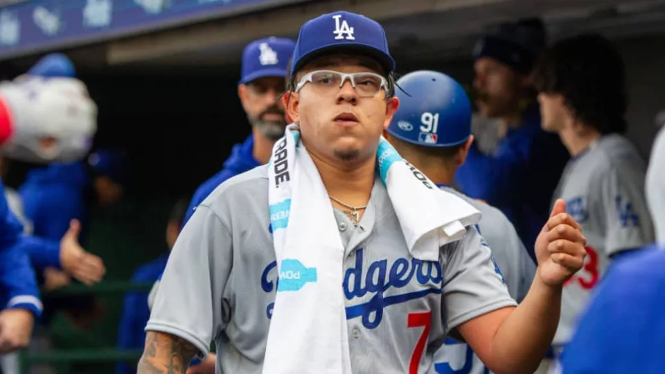 L.A. Dodgers' Julio Urías arrested on felony domestic violence charges ...