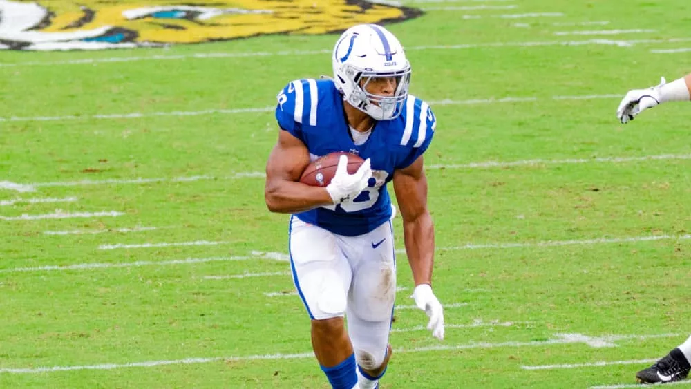 Indianapolis Colts Jonathan Taylor Jacksonville^ Florida USA September 13^ 2020