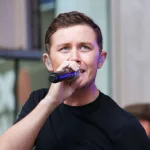 Scotty McCreery performs at 48th Street and 6th Avenue on July 31^ 2015 in New York City.