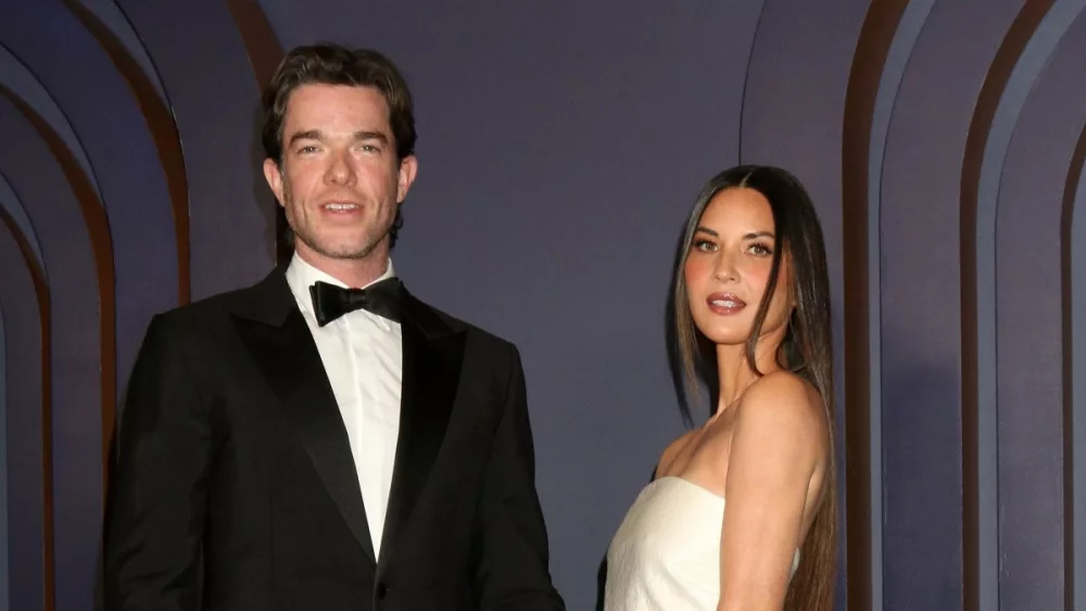 John Mulaney^ Olivia Munn at the 14th Governors Awards at the Dolby Ballroom on January 9^ 2024 in Los Angeles^ CA