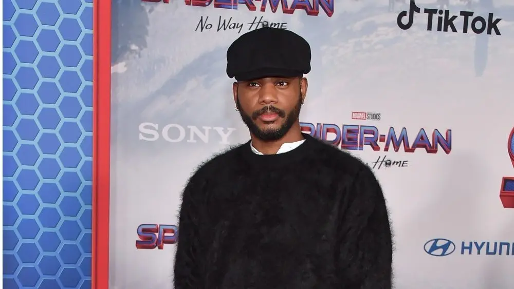 Bryson Tiller arrives for the ‘Spider-Man: No Way Home’ LA Premiere on December 13^ 2021 in Westwood^ CA