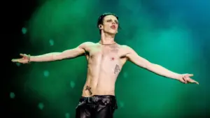 Concert of Yungblud 5 July 2025. Rock Werchter Festival