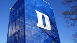 Duke University^ one of the top private research universities in the US^ is also very strong on athletics. Its teams are called the Blue Devils. DURHAM^ NC -2 DEC 2016