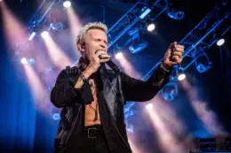 William Michael Albert Broad AKA " Billy Idol" Lead singer from Billy idol^ Live at o2 apollo manchester uk^ 20th June 2018