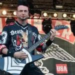 Guitarist Jason Hook of Five Finger Death Punch during performance at festival Rock for People in Hradec Kralove^ Czech republic^ July 4^ 2016.