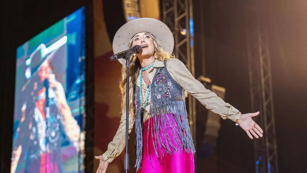 Lainey Wilson performing at Watershed Festival at The Gorge Ampitheater; George^ Washington USA - August 6^ 2023