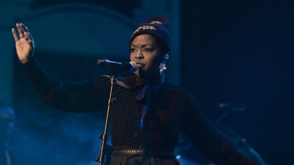 Ms. Lauryn Hill performs during 'The MLH Caravan: A Diaspora Calling' tour^ Wednesday^ January 31^ 2017 at Heinz Hall^ in Pittsburgh PA