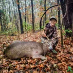 Jake Holmes: I'm Jake Holmes. I'm 10 years old and attend Crab Orchard Elementary. This is my very first deer that I shot with my crossbow while hunting with my Dad on November 5th, 2024.