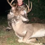 Jake Newman: So this is my wife’s first year deer hunting. We got her set-up with some of my old hunting clothes and my spare crossbow then started hitting our best spots towards the end of Oct. On her 4th sit ever and solo hunting she happens to bag a stud of a buck. Needless to say she is hooked for life. Shot on private land with a crossbow at 37 yards in white county il on Nov 1st 2025. 13pt