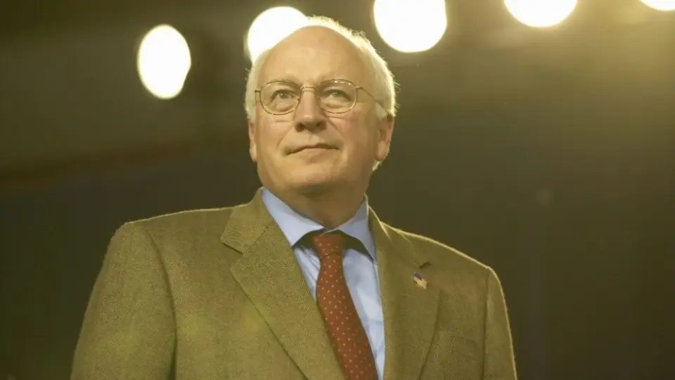 Campaign rally in Ohio attended by Vice Presidential candidate Dick Cheney^ 2004