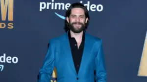 Thomas Rhett at the 2022 Academy of Country Music Awards Arrivals at Allegient Stadium on March 7^ 2022 in Las Vegas^ NV