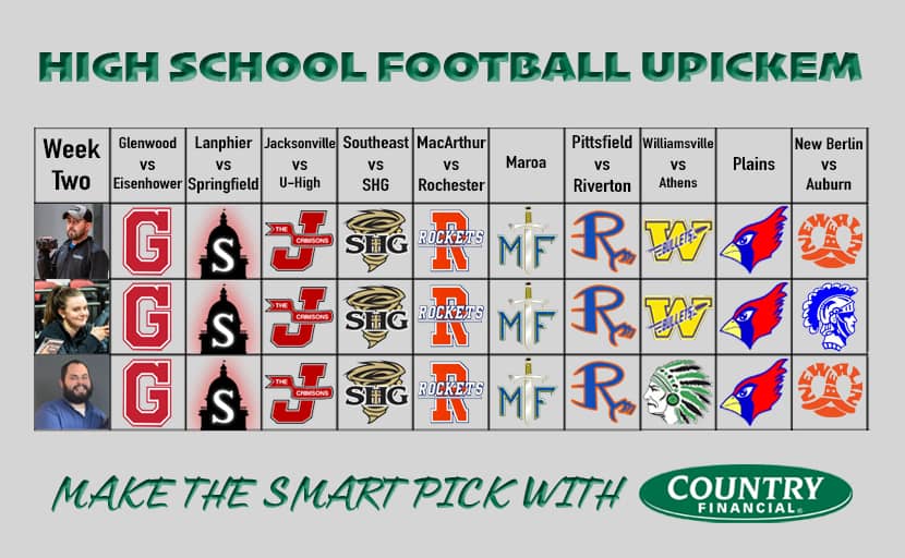 COUNTRY Financial High School Football UPickEm 2023 – Week Two