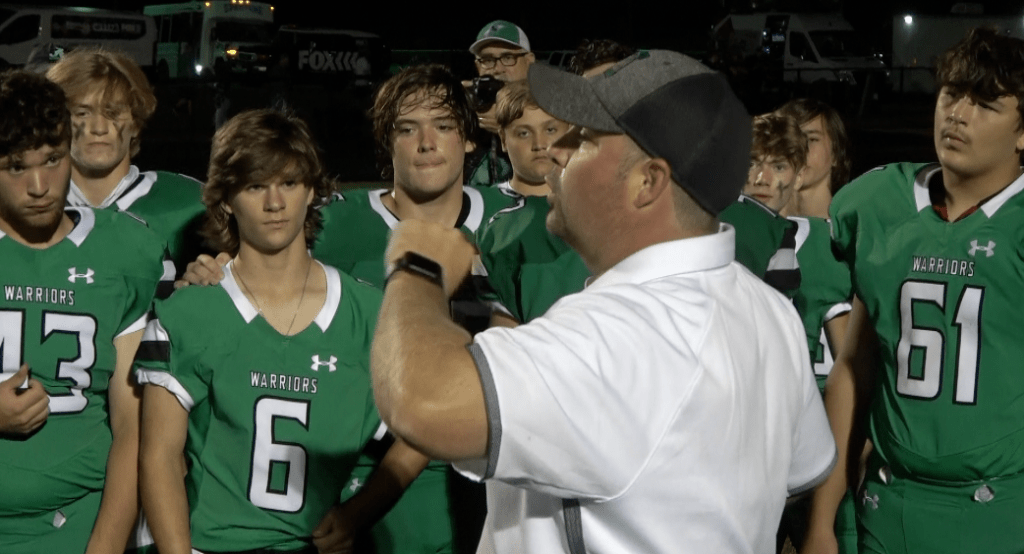 All-Access: Athens' Knox Addresses Warriors After Win Over Olympia ...