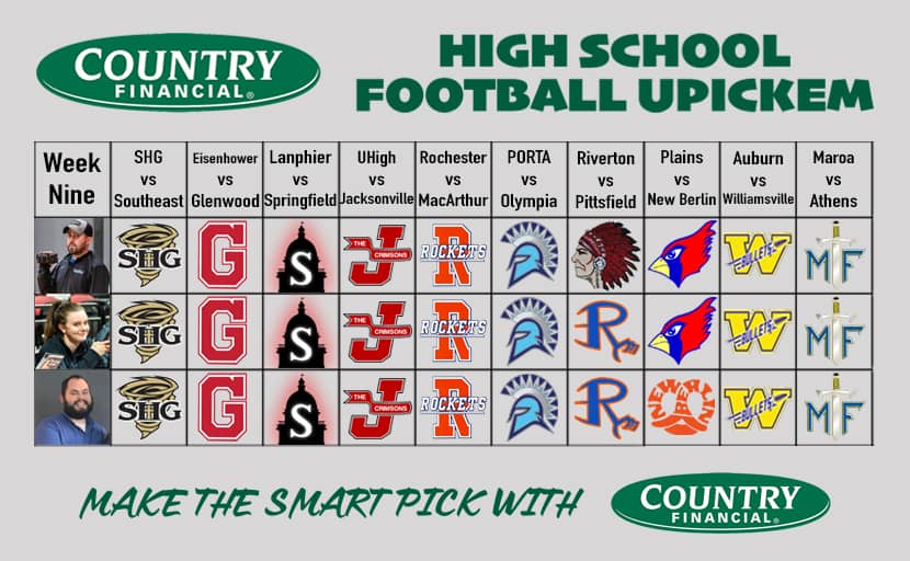 COUNTRY Financial High School Football UPickEm 2023 – Week Two