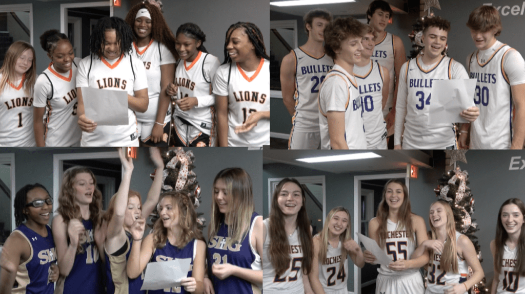 Jingle Bells Sung By Local Athletes Channel 1450