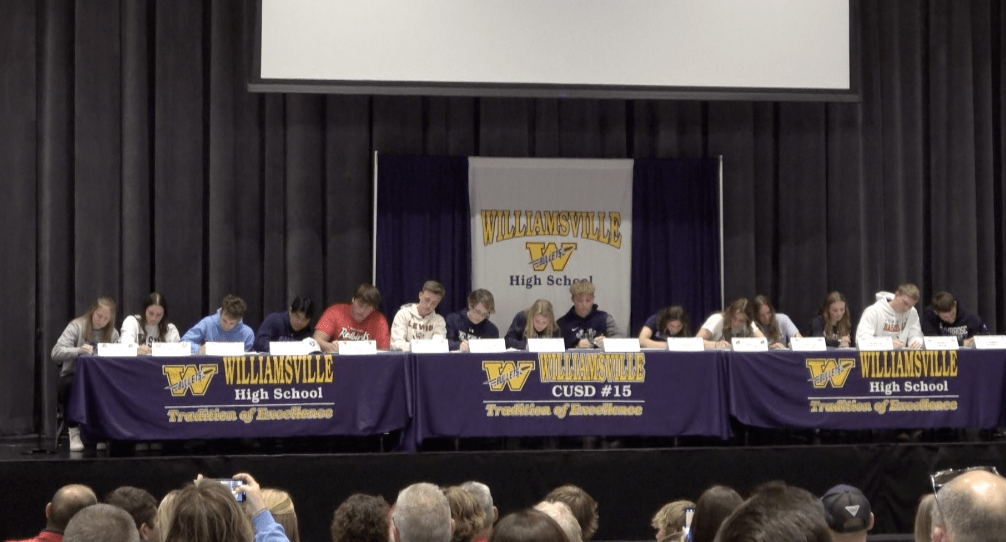 Williamsville Celebrates Softball, Baseball and Cross Country Athletes