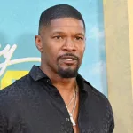 Jamie Foxx at the premiere of the "Day Shift" at the Regal LA Live. LOS ANGELES^ USA. August 10^ 2022