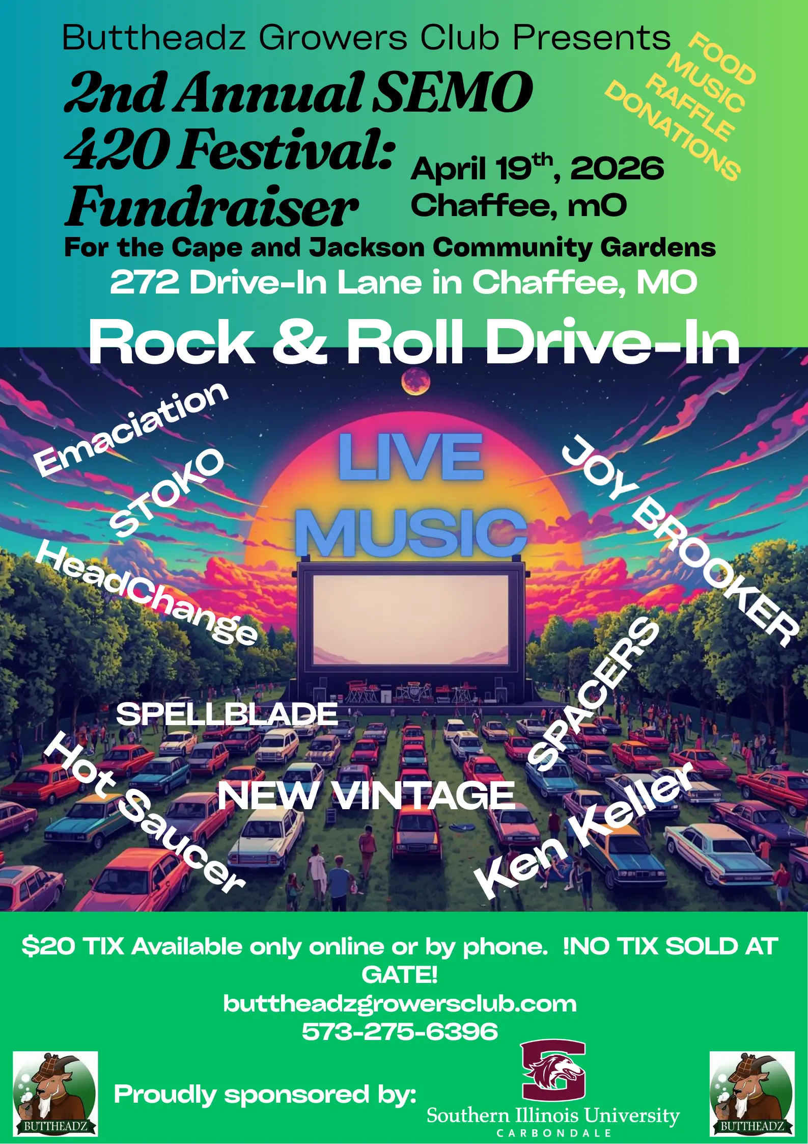 2nd Annual SEMO 420 Festival Fundraiser