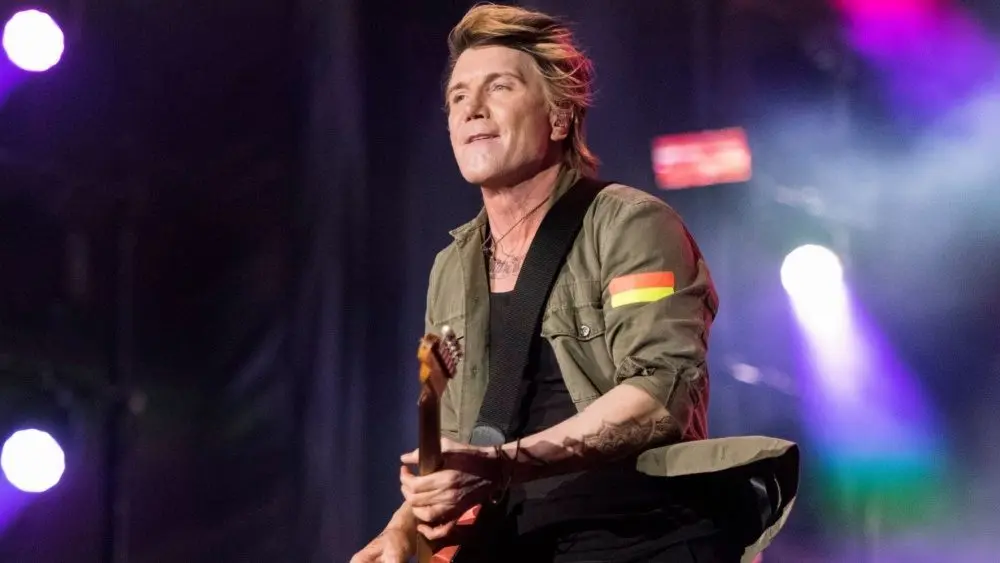 Rio de Janeiro^ Rio de Janeiro^ Brazil September 29^ 2019: Goo Goo Dolls. Third day of Rock in Rio 2019 at the olympic park at Barra da Tijuca.