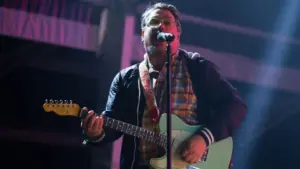 They Might Be Giants perform in concert at Vida Festival on June 30^ 2018 in Barcelona^ Spain.