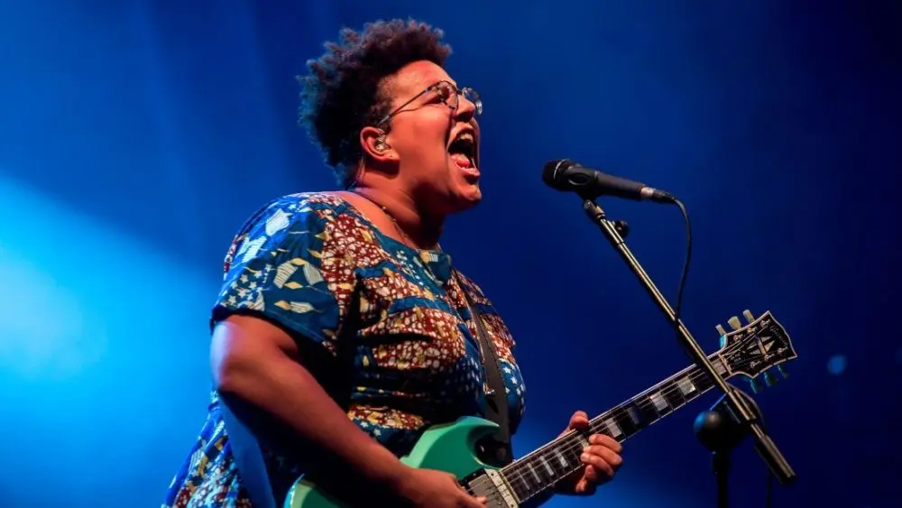 Alabama Shakes (blues rock band) perform in concert at Cruilla Summer 2016 Festival on July 10^ 2016 in Barcelona^ Spain. BARCELONA - JUL 10
