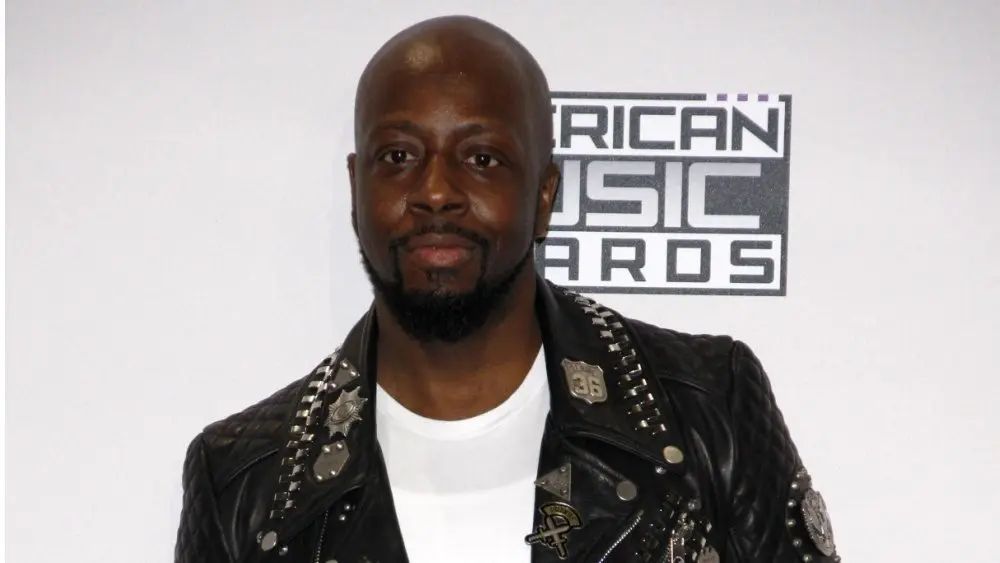 Wyclef Jean at the 2014 American Music Awards held at the Nokia Theatre L.A. Live in Los Angeles on November 23^ 2014.