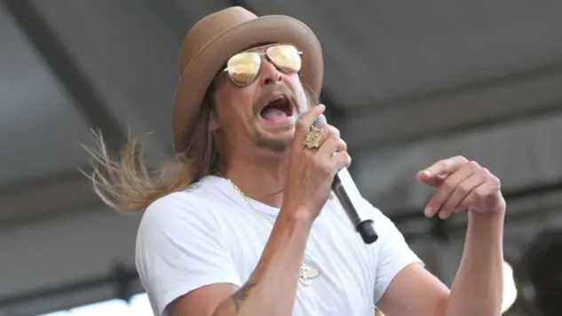 Robert James Ritchie^ better known as Kid Rock^ performs on stage at the 2011 New Orleans Jazz and Heritage Festival. New Orleans^ Louisiana - May 8^ 2011