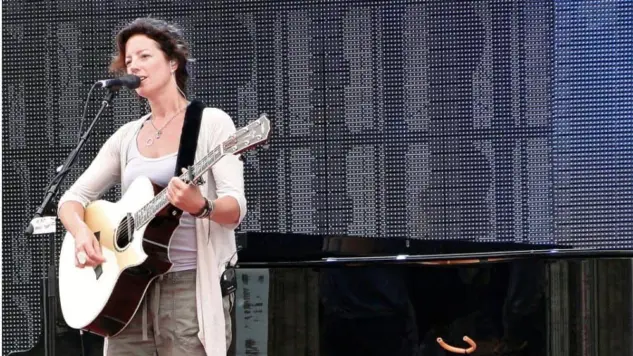 Sarah McLachlan rehearses for her Canada Day performance on Parliament Hill. June 30^ 2009 in Ottawa.