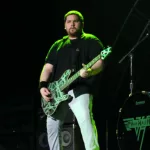 Wolfgang Van Halen of Van Halen perform onstage at Jones Beach Theater on August 14^ 2015 in Wantagh^ New York.
