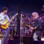 Dead and Company perform at Band Together Bay Area at AT&T Park. (Bill Kreutzmann^ John Mayer^ Bob Weir^ Mickey Hart.) San Francisco^ CA/USA: 11/9/17