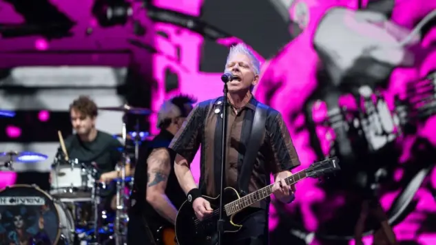 The Offspring perform at the When We Were Young festival in Las Vegas^ Nevada on 21 October 2023.