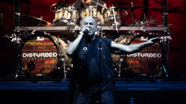 Disturbed performs at Soaring Eagle Casino in Mt. Pleasant^ Michigan. Mt. Pleasant^ MI / USA - July 12^ 2018