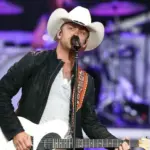 Justin Moore performs onstage at the 2015 FarmBorough Festival - Day 2 at Randall's Island on June 27^ 2015 in New York City