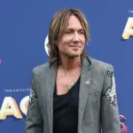 Keith Urban attends the 53rd Annual Academy of Country Music Awards on April 15^ 2018 at the MGM Grand Arena in Las Vegas^ Nevada.