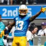 Los Angeles Chargers wide receiver Keenan Allen (13) in actions during an NFL football game against the Miami Dolphins^ Sept. 10^ 2023^ in Inglewood^ Calif.