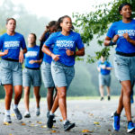 Amber Smith. Nyah Leveretter. Kentucky Women’s Basketball team bonding trip to Fort Campbell.Photo by Eddie Justice | UK Athletics