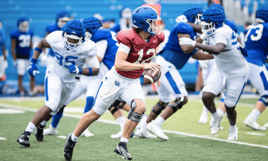 Kaiya Sheron impressing as Kentucky football backup QB