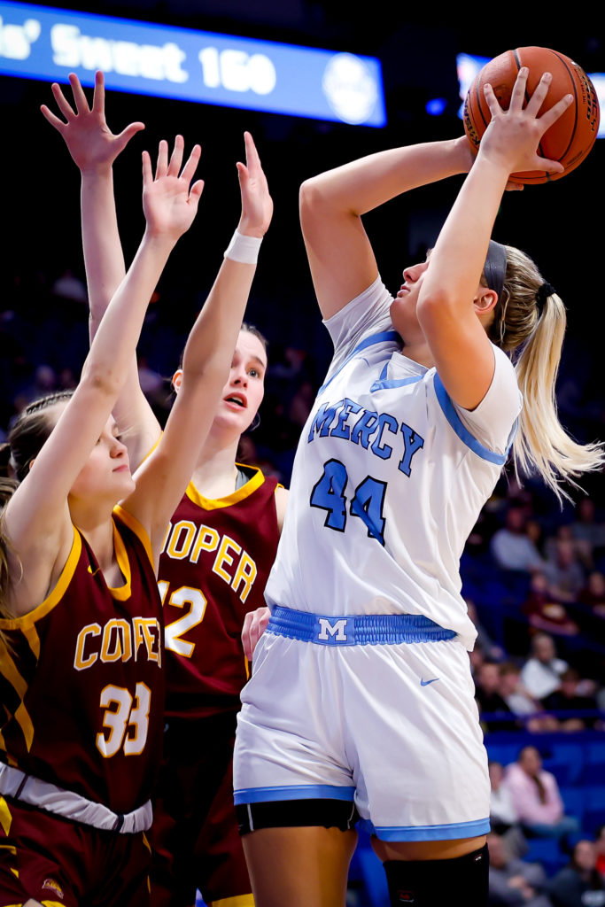 Leah Macy has historic state tournament game to lead Mercy over Cooper ...