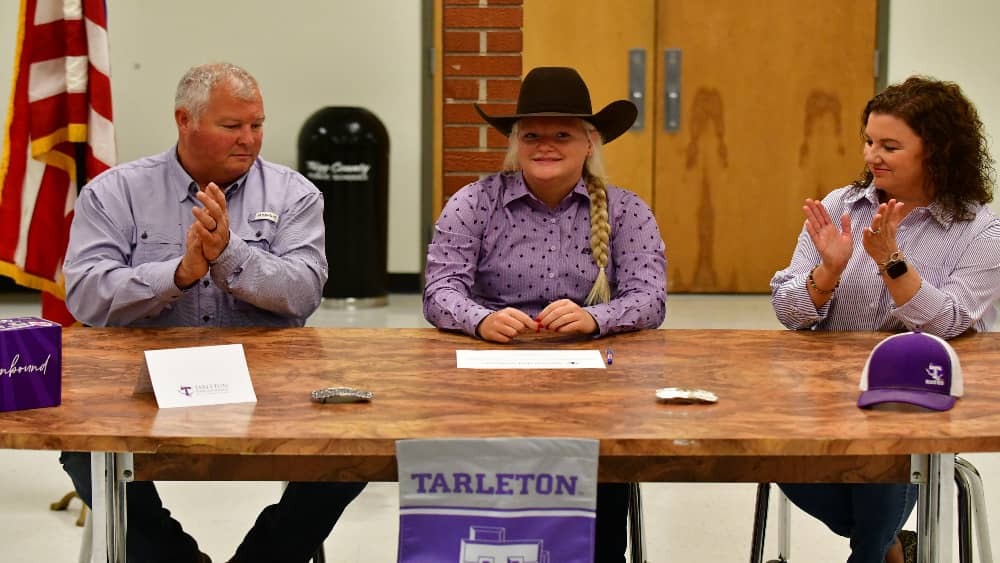 Libby Alexander Signs To Continue Rodeo Career at Tarleton State Your