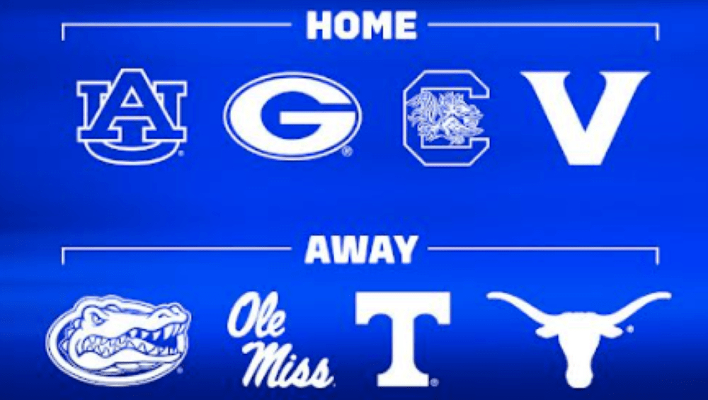 SEC Announces Kentucky Football's 2024 Conference Opponents Your