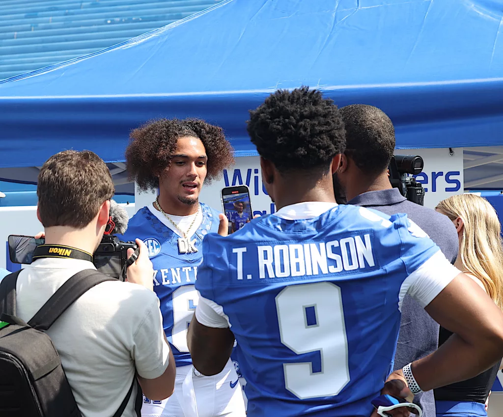 SEE IT: Photos from UK Football's Media Day for upcoming 2023 season