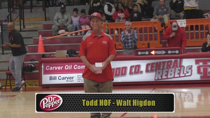 Todd Central Hall of Fame – Walt Higdon – Your Sports Edge 2021