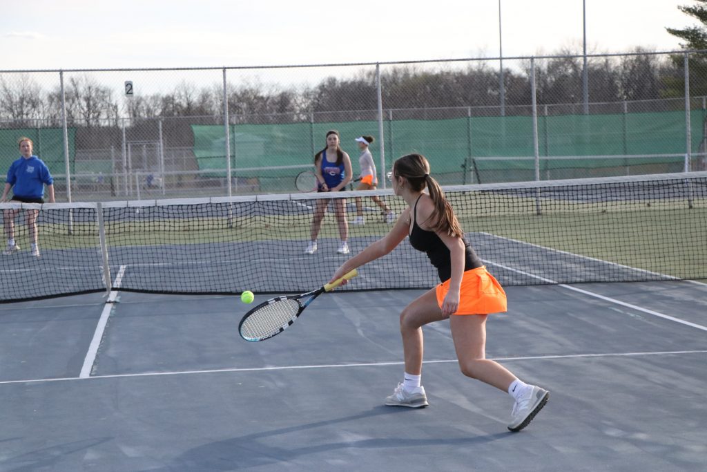 Lady Tiger Netters Turn Back Christian County 5-3