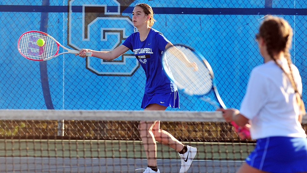 PHOTOS – Caldwell vs Fort Campbell Girls Tennis | Your Sports Edge 2021